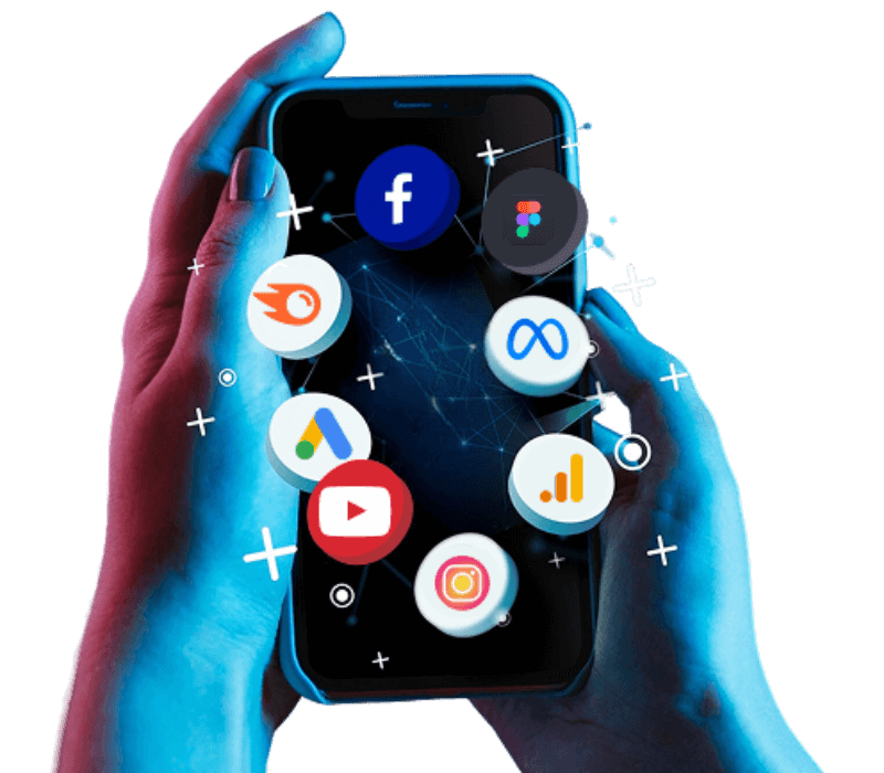 Ilustracija usluga koje nudi agencija za digitalni marketing